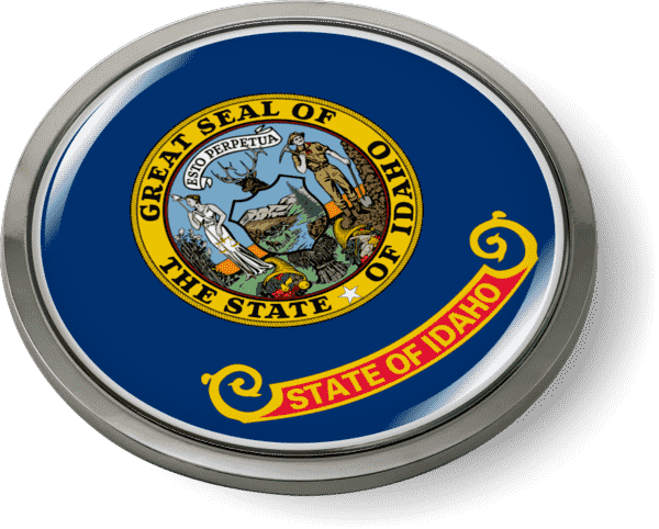 Idaho - State Flag Emblem
